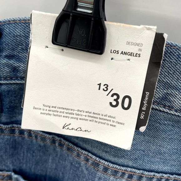 Kancan | NWT Dixon Ultra High Rise 90's Boyfriend Jeans // 13/30 - Picture 7 of 11